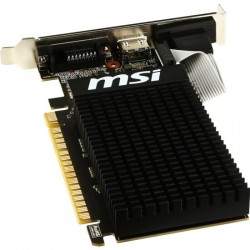 Видеокарта MSI nVidia GeForce GT 710 Silent LP 2GB (GT 710 2GD3H LP), Retail