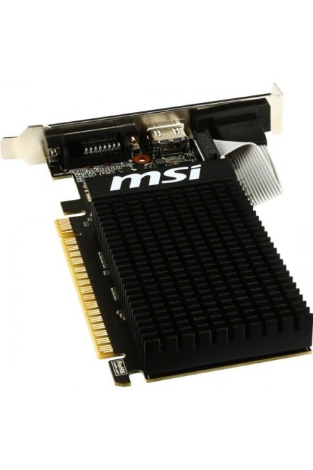 Видеокарта MSI GeForce GT 710 Silent LP 2GB (GT 710 2GD3H LP), Retail 3