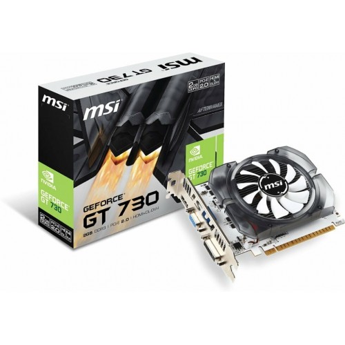 Видеокарта MSI GeForce GT 730 2GB (N730-2GD3V3), Retail 