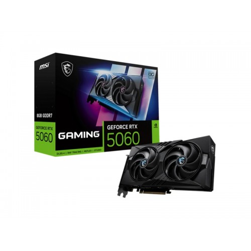 Видеокарта MSI GeForce RTX 5060 8GB GAMING OC, Retail 1