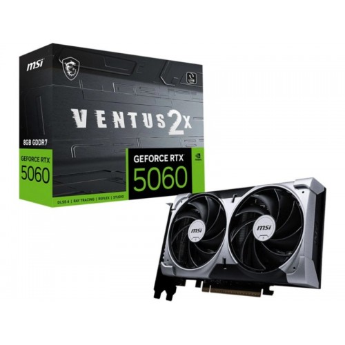 Видеокарта MSI GeForce RTX 5060 8GB VENTUS 2X, Retail 9