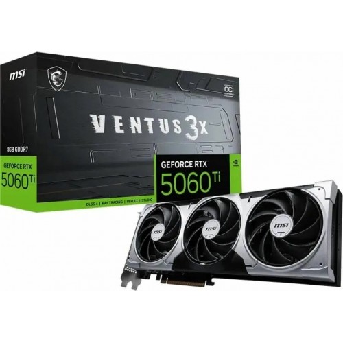 Видеокарта MSI GeForce RTX 5060 Ti 8GB VENTUS 3X OC, Retail 4