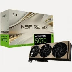 Видеокарта MSI GeForce RTX 5070 INSPIRE 3X OC 12GB, Retail
