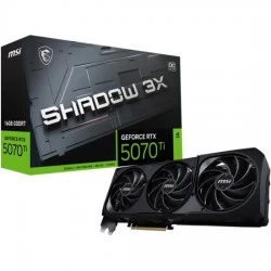 Видеокарта MSI GeForce RTX 5070 TI SHADOW 3X OC 16GB, Retail