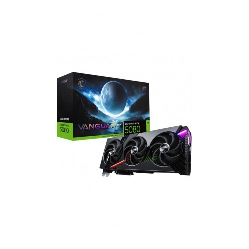 Видеокарта MSI GeForce RTX 5080 VANGUARD SOC 16GB (602-V531-16S), Retail 8