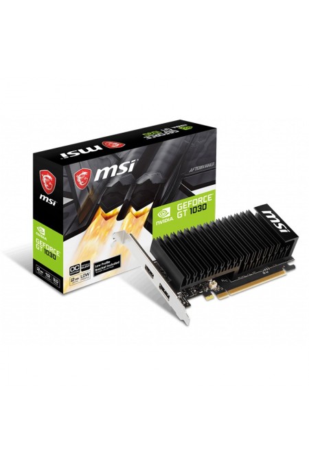 Видеокарта MSI nVidia GeForce GT 1030 2GHD4 LP OC 2GB, Retail 4
