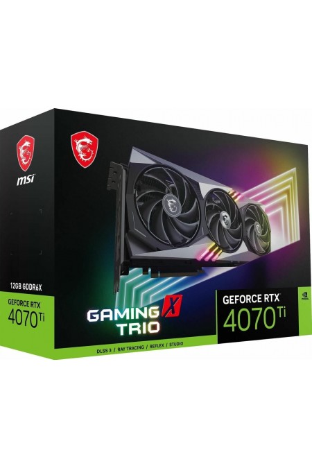 Видеокарта MSI nVidia GeForce RTX 4070 Ti GAMING X Trio 12GB, Retail 7