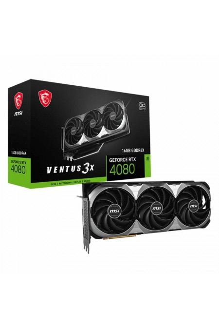 Видеокарта MSI nVidia GeForce RTX 4080 16GB Ventus 3X E OC, Retail 