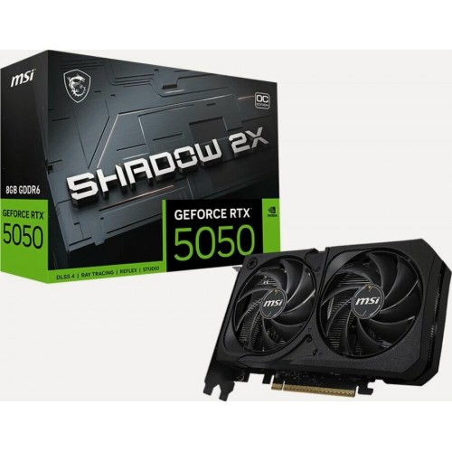 Видеокарта MSI nVidia GeForce RTX 5050 8GB Shadow 2X OC, Retail 3