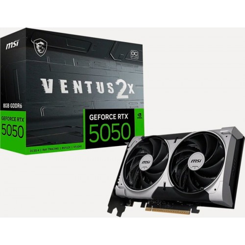 Видеокарта MSI nVidia GeForce RTX 5050 8GB Ventus 2X OC, Retail 4