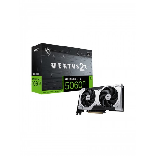 Видеокарта MSI nVidia GeForce RTX 5060 Ti 8GB Ventus 2X Plus, Retail 