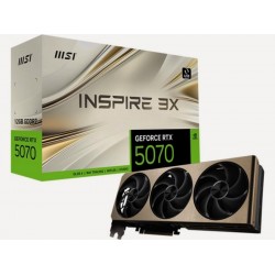 Видеокарта MSI nVidia GeForce RTX 5070 12GB Inspire 3X, Retail
