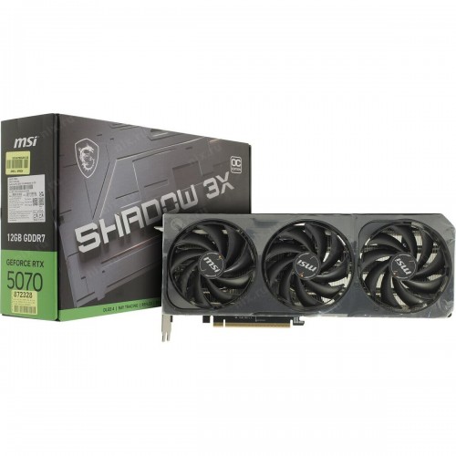 Видеокарта MSI nVidia GeForce RTX 5070 12GB Shadow 3X OC, Retail 