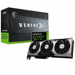 Видеокарта MSI nVidia GeForce RTX 5070 Ti 16GB VENTUS 3X, Retail
