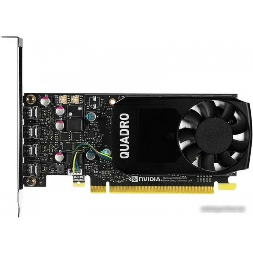 Видеокарта NVIDIA Quadro P1000 4GB (900-5G178-2550-000), Retail 