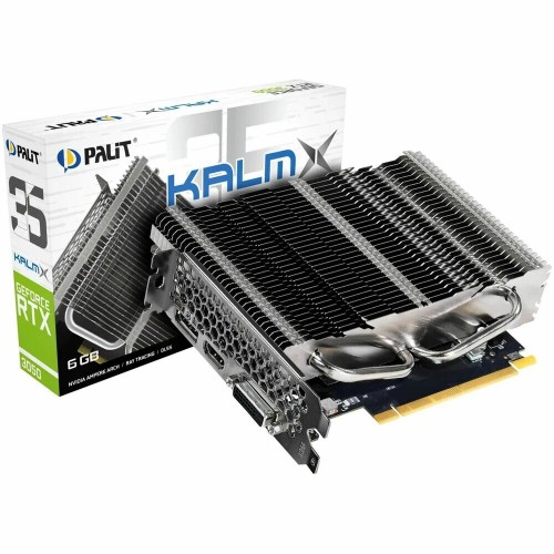 Видеокарта Palit GeForce RTX 3050 KalmX 6GB (NE63050018JE-1070H), Retail 6
