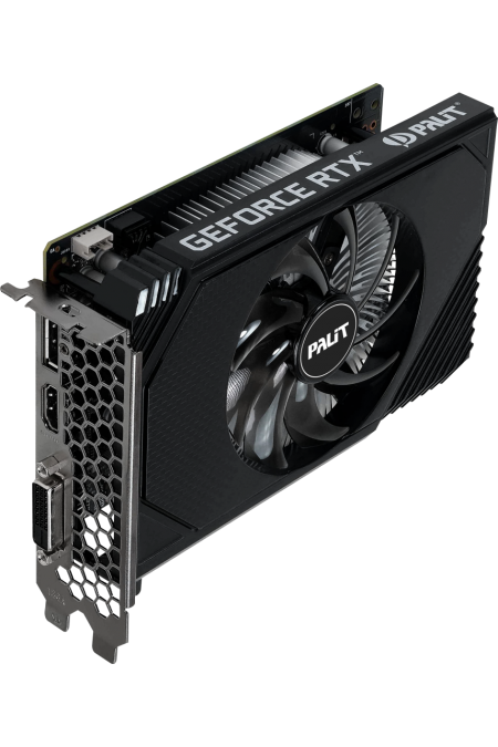 Видеокарта Palit GeForce RTX 3050 StormX 6GB (NE63050018JE-1070F), Retail 