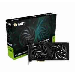 Видеокарта Palit GeForce RTX 4060 Dual OC 8GB (NE64060T19P1-1070D), Retail