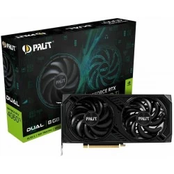 Видеокарта Palit GeForce RTX 4060 Ti Dual 8GB (NE6406T019P1-1060D), Retail