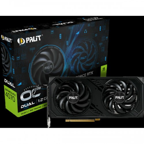Видеокарта Palit GeForce RTX 4070 Dual 12GB (NED4070019K9-1047D), Retail 2