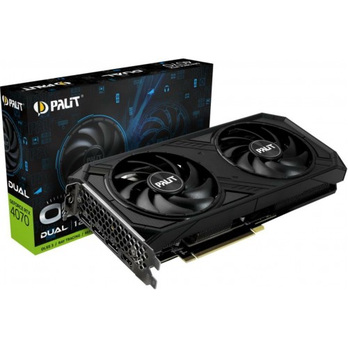 Видеокарта Palit GeForce RTX 4070 Dual 12GB (NED4070019K9-1047D), Retail 4