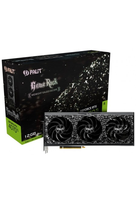 Видеокарта Palit GeForce RTX 4070 Ti GameRock 12GB (NED407T019K9-1045G), Retail 