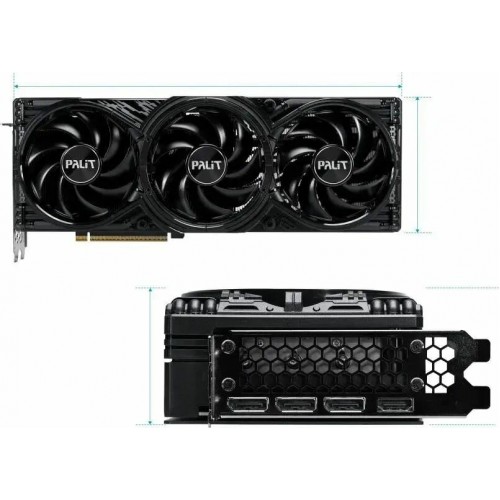 Видеокарта Palit GeForce RTX 5080 GamingPro 16GB GDDR7 (NE75080019T2-GB2031A), Retail 6