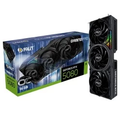 Видеокарта Palit GeForce RTX 5080 GamingPro OC 16GB (NE75080S19T2-GB2031A), Retail