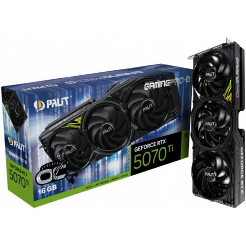 Видеокарта Palit nVidia GBeForce RTX 5070 GBaminGBPro-S 16GB (NE7507T019T2-GB2031U), Retail 