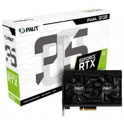 Видеокарта Palit nVidia GeForce RTX 3050 DUAL 8GB (NE63050018P1-1070D), Retail