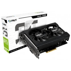 Видеокарта Palit nVidia GeForce RTX 3050 DUAL 8GB (NE63050018P1-1070D V1), Retail
