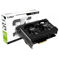 Видеокарта Palit nVidia GeForce RTX 3050 DUAL 8GB (NE63050018P1-1070D V1), Retail