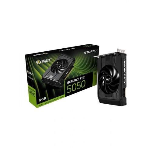 Видеокарта Palit nVidia GeForce RTX 5050 StormX 8GB (NE65050019P1-GB2070F), Retail 9