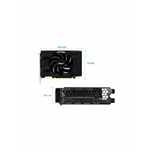 Видеокарта Palit nVidia GeForce RTX 5050 StormX OC 8GB (NE65050T19P1-GB2070F), Retail 8