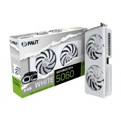 Видеокарта Palit nVidia GeForce RTX 5060 OC 8GB White (NE75060U19P1-GB2063M), Retail