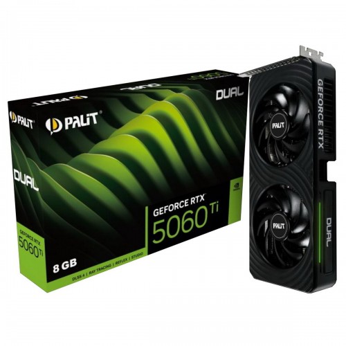 Видеокарта Palit nVidia GeForce RTX 5060 Ti Dual 8GB (NE7506T019P1-GB2062D), Retail 7
