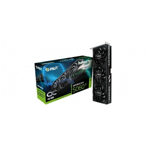 Видеокарта Palit nVidia GeForce RTX 5060 Ti Infinity 3 OC 16GB (NE7506TS19T1-GB2061S), Retail 7