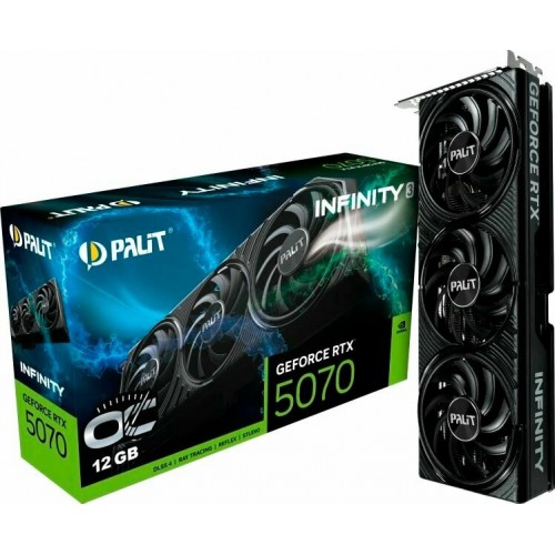 Видеокарта Palit nVidia GeForce RTX 5070 Infinity 3 OC 12GB (NE75070S19K9-GB2050S), Retail 6