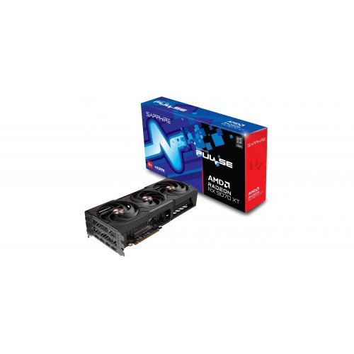 Видеокарта Sapphire AMD Radeon RX 9070 XT Pulse 16GB (11348-03-20G), Retail 1