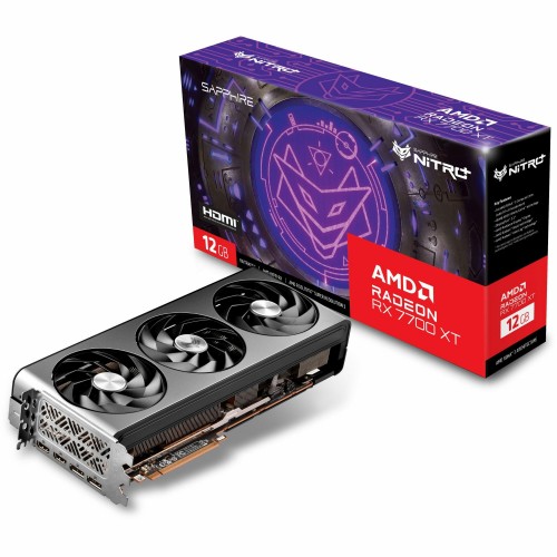 Видеокарта Sapphire Nitro+ Radeon RX 7700 XT Gaming OC (11335-02-20G), Retail 5