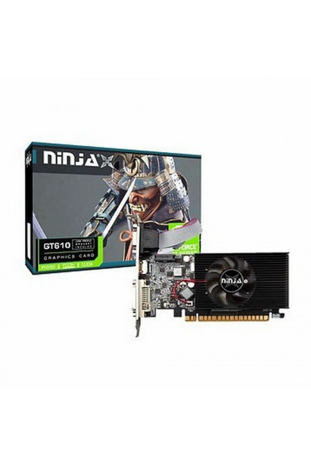 Видеокарта Sinotex Ninja Geforce GT 610 1GB DDR3 CRT 1FAN (NF61NP013F), Retail 1