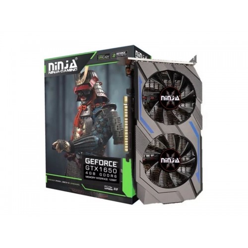 Видеокарта Sinotex Ninja Geforce GTX 1650 4GB (896SP) 4GB GDDR6 (NK165DF46F), Retail 