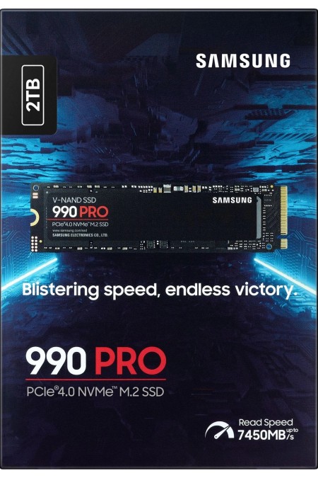 Внутренний SSD Samsung 990 PRO 2 ТБ M.2 (MZ-V9P2T0BW) 3