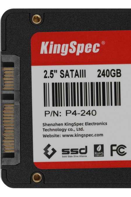 Внутренний SSD KingSpec 240 ГБ SATA (P4-240) 5