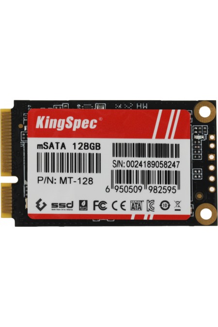 Внутренний SSD KingSpec 128 ГБ mSATA (MT-128) 