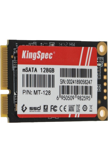 Внутренний SSD KingSpec 128 ГБ mSATA (MT-128) 4