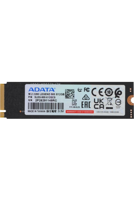 Внутренний SSD ADATA Legend 900 512 ГБ (SLEG-900-512GCS) 2