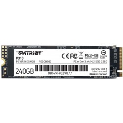 Внутренний SSD Patriot Memory P310 240 ГБ M.2 2280 (P310P240GM28)