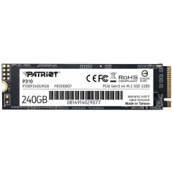 Внутренний SSD Patriot Memory P310 240 ГБ M.2 2280 (P310P240GM28)