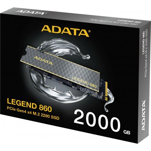 Внутренний SSD ADATA LEGEND 860 2 ТБ M.2 2280 (SLEG-860-2000GCS) 